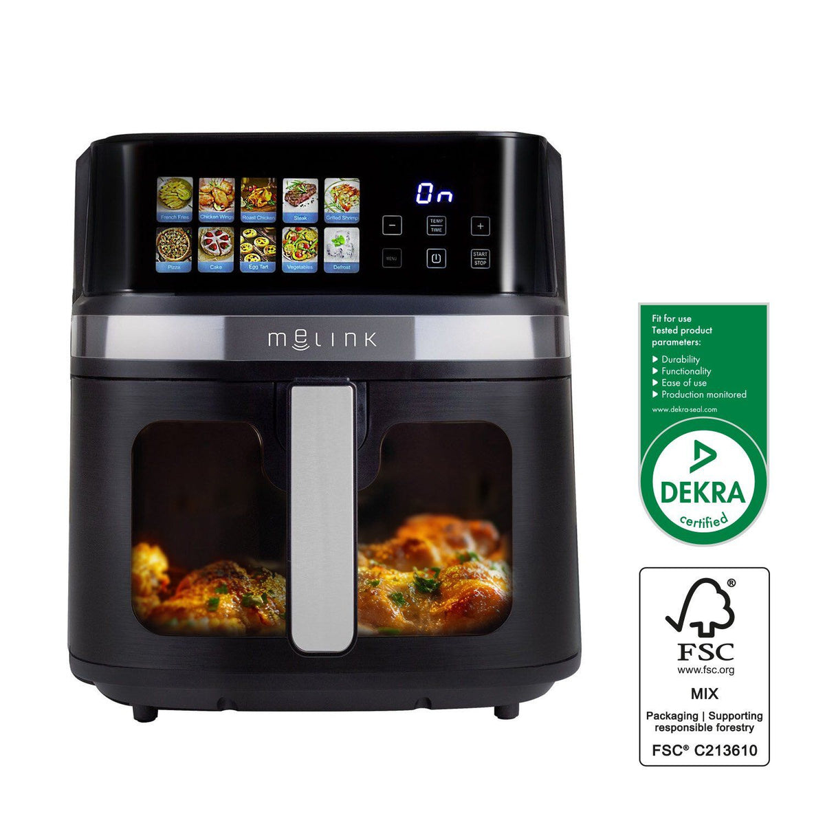 Friteuse sans huile MELINK 8,6 L – Air Fryer XL