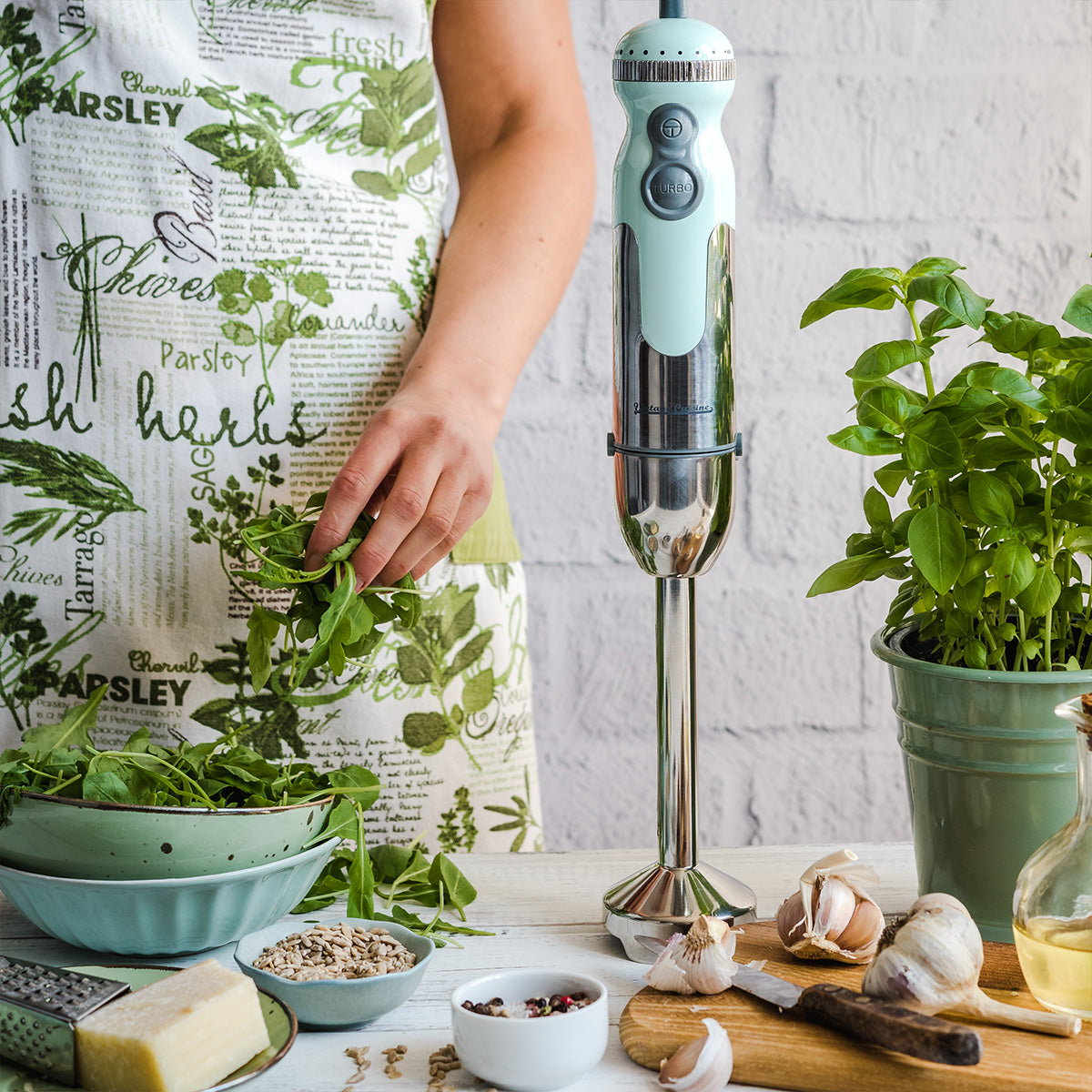 Mixeur plongeant rétro Vintage Cuisine