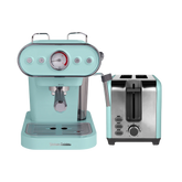 Set "Café et toast" Vintage Cuisine - menthe