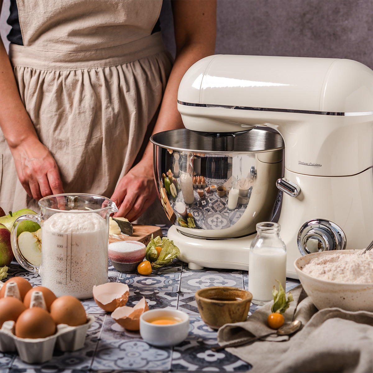 Mélangeur planétaire rétro Vintage Cuisine
