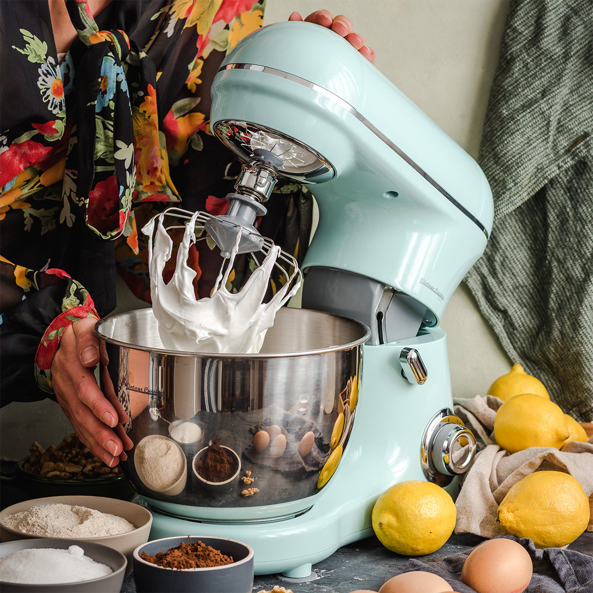 Mélangeur planétaire rétro Vintage Cuisine