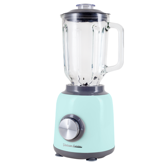 Blender retro avec mini-hachoir Vintage Cuisine