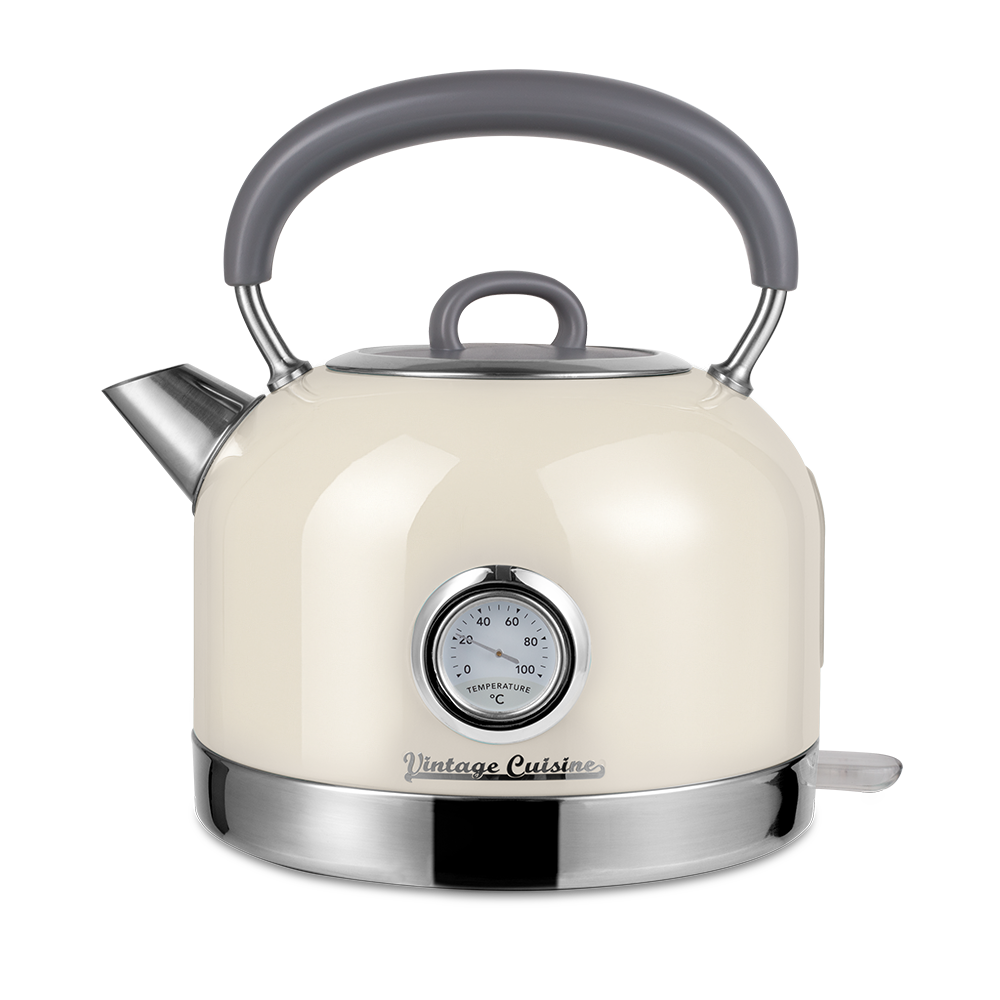 Bouilloire électrique rétro Vintage Cuisine avec thermomètre