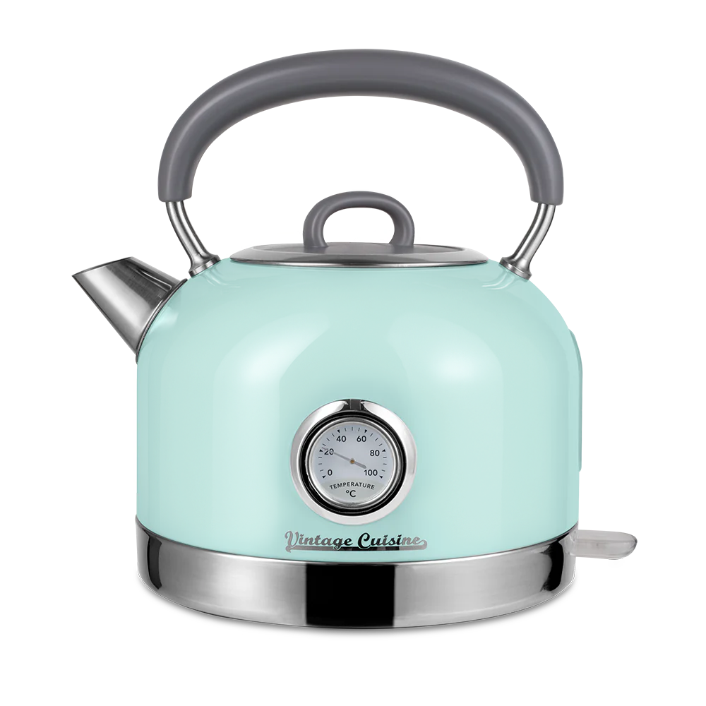 Bouilloire électrique rétro Vintage Cuisine avec thermomètre