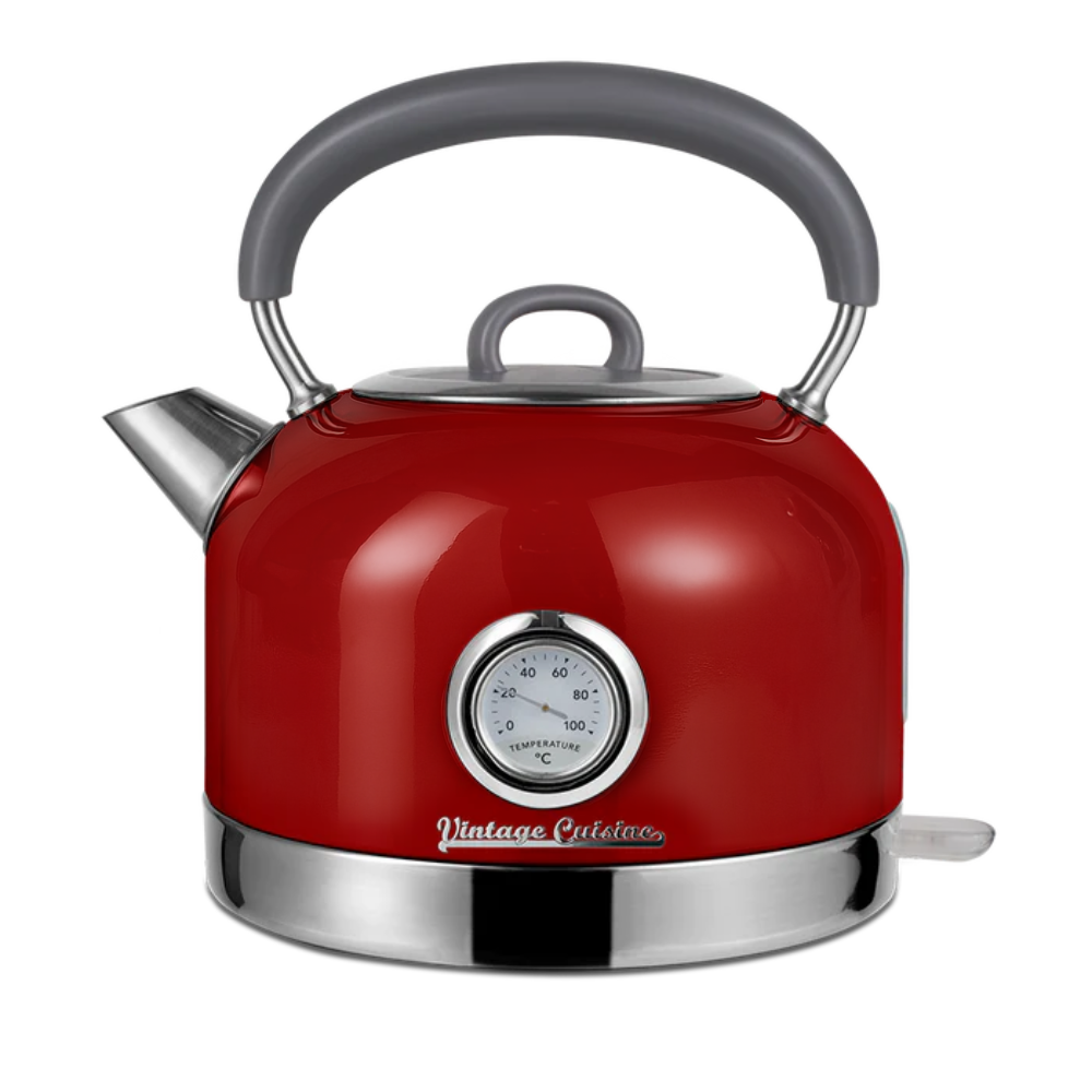 Bouilloire électrique rétro Vintage Cuisine avec thermomètre