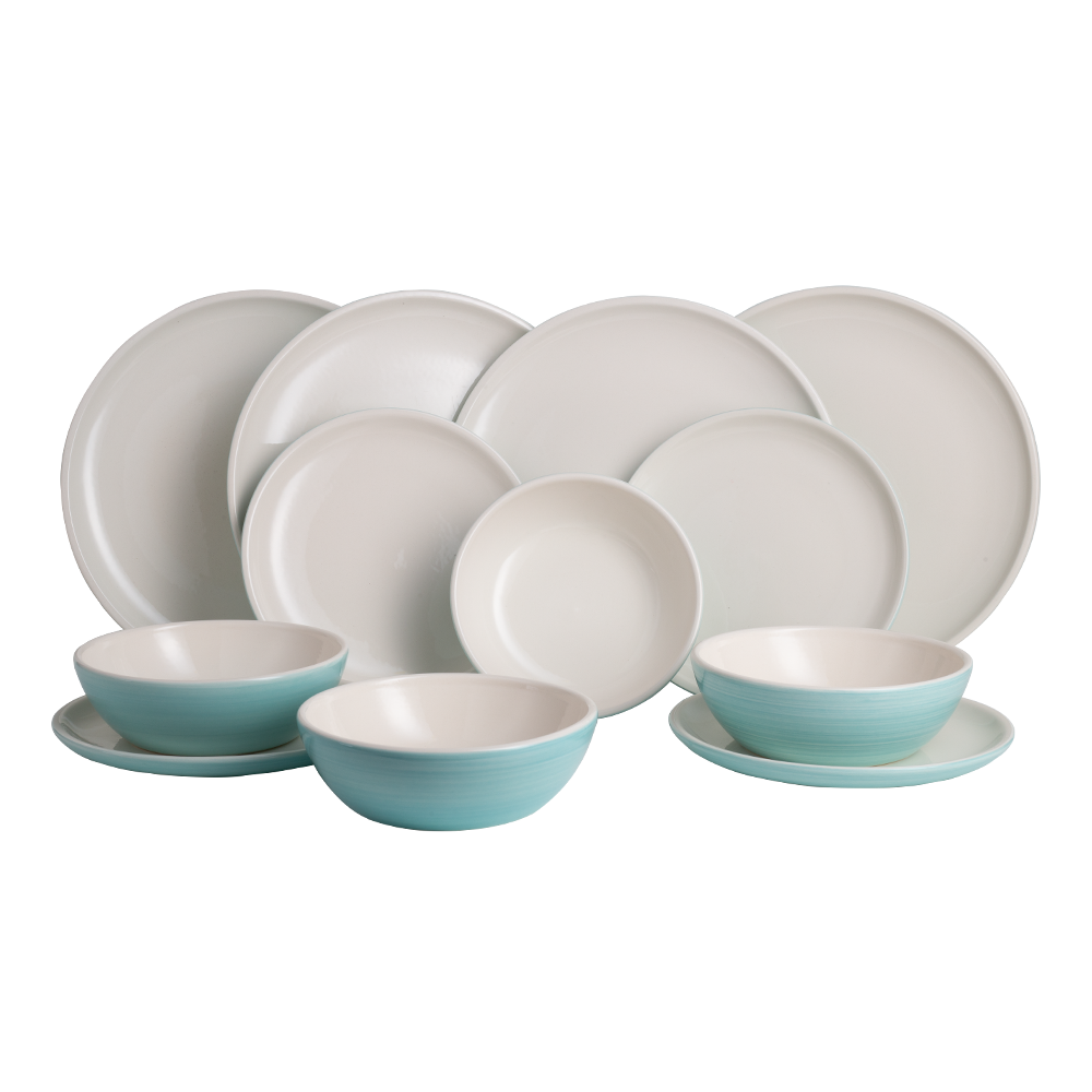 Service de vaisselle en céramique vintage cuisine pour 4 personnes
