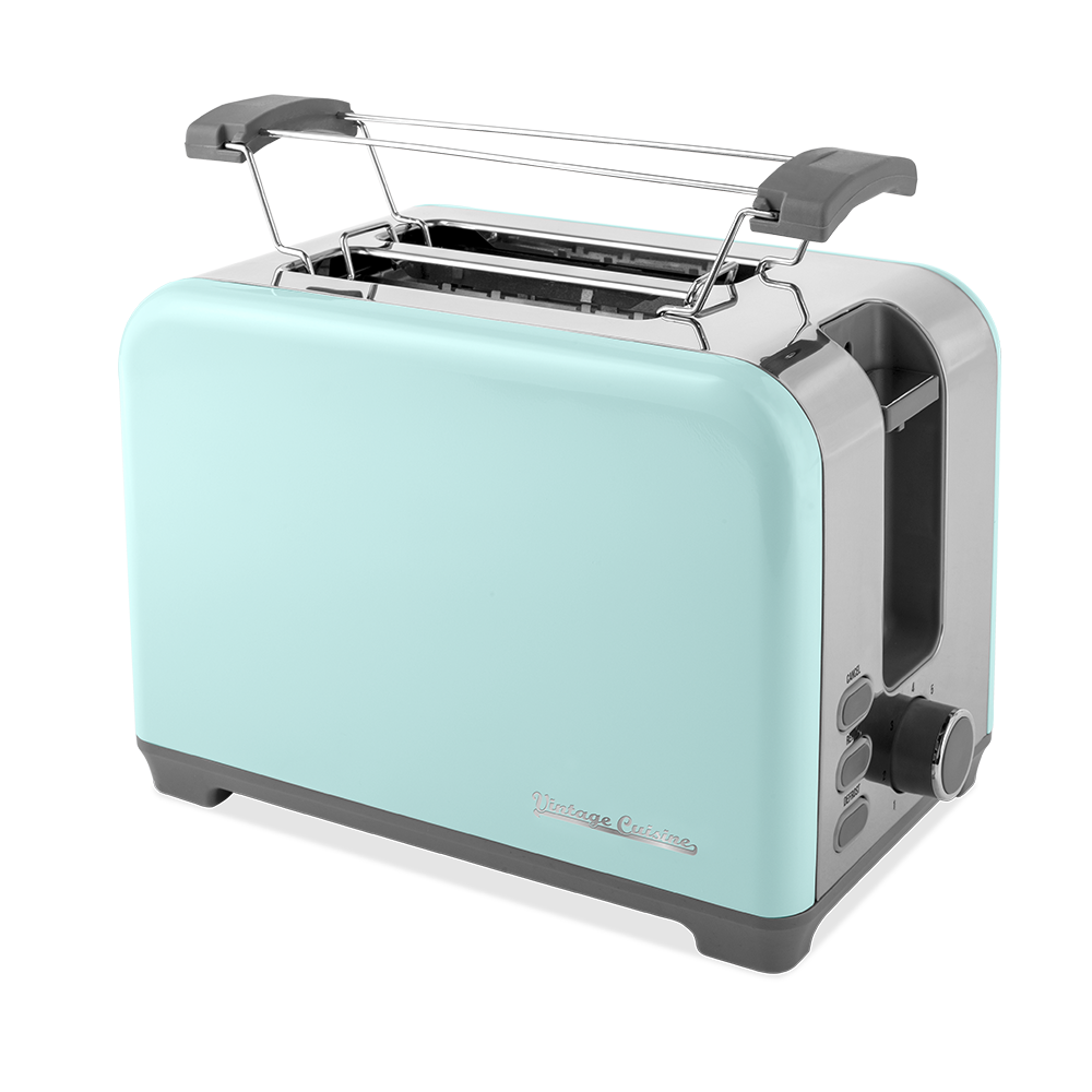 Set "Café et toast" Vintage Cuisine - menthe