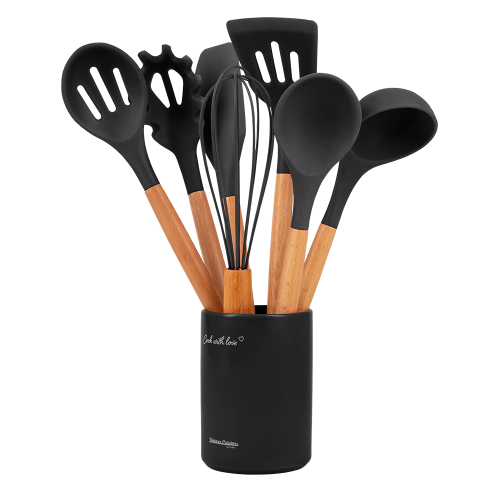 Set d'ustensiles de cuisine rétro