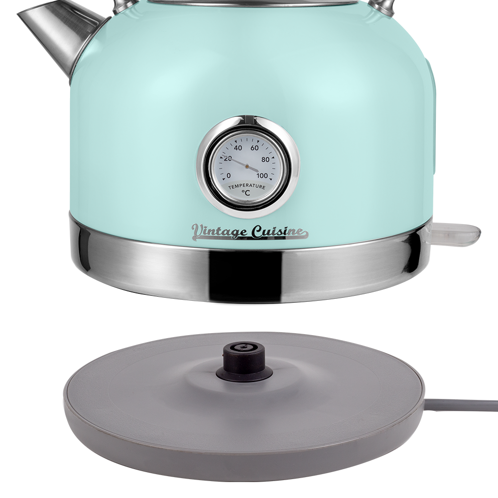 Bouilloire électrique rétro Vintage Cuisine avec thermomètre