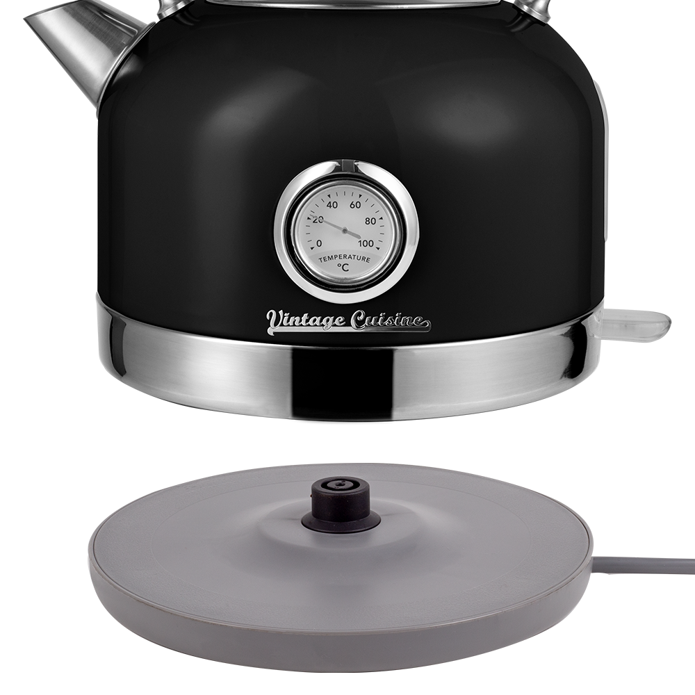 Bouilloire électrique rétro Vintage Cuisine avec thermomètre