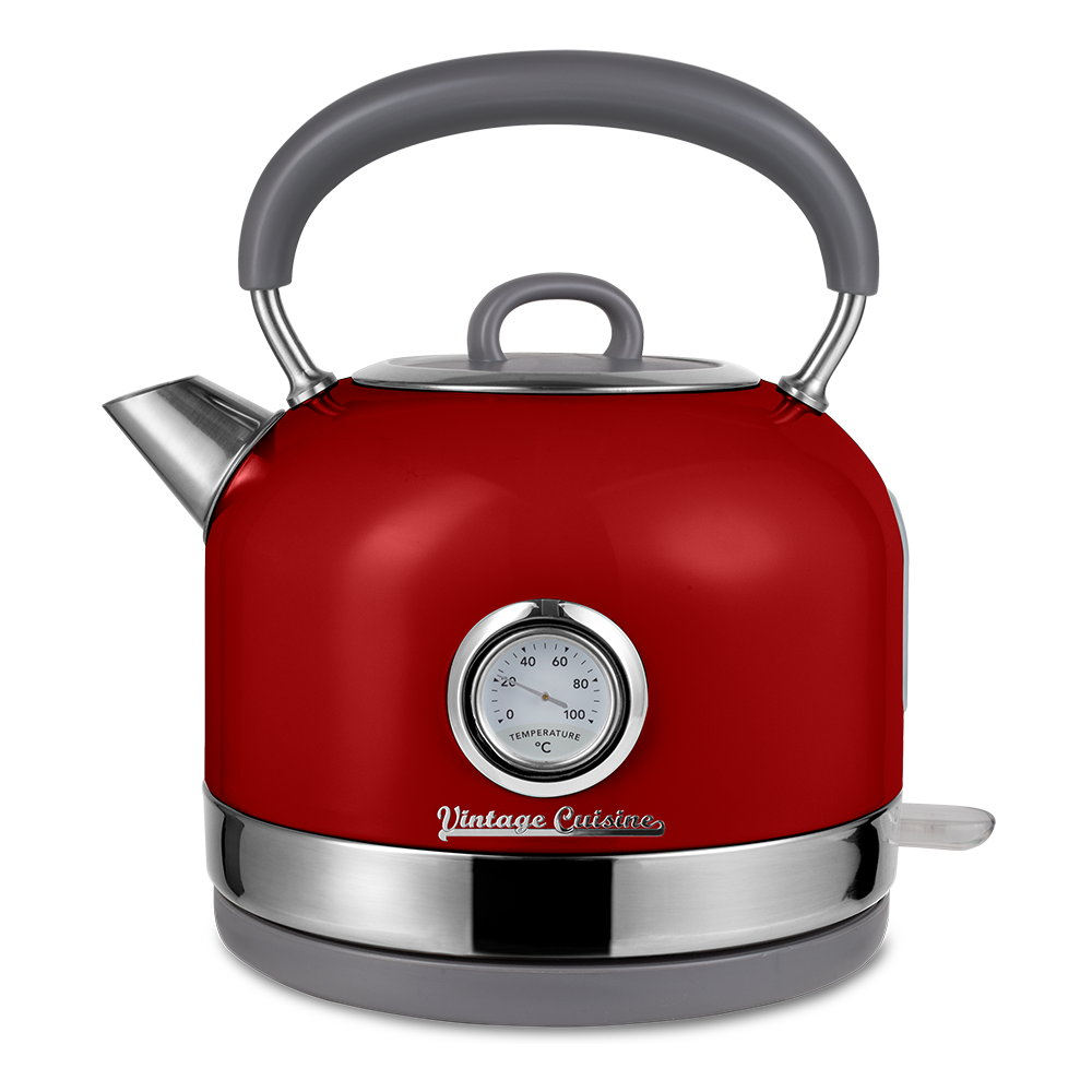 Bouilloire électrique rétro Vintage Cuisine avec thermomètre