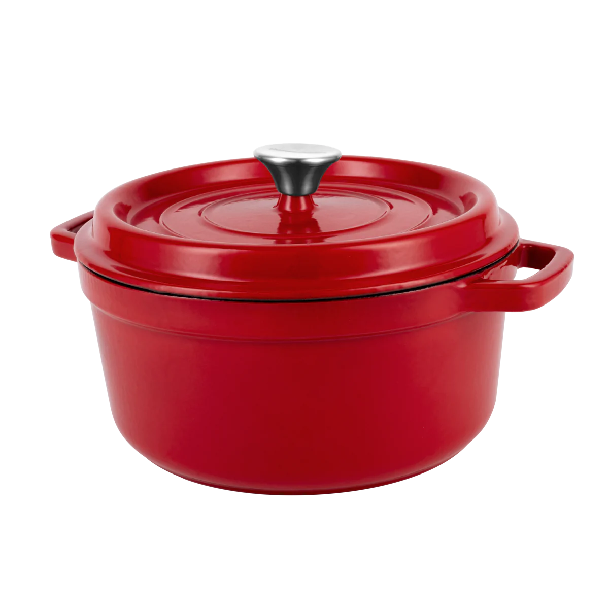 Marmites en fonte émaillée rétro avec couvercle 4,3l Vintage Cuisine
