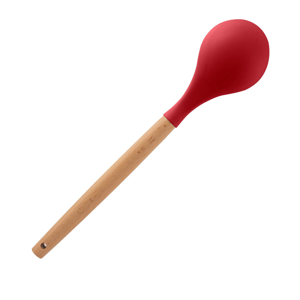 Set Ustensiles de Cuisine + récipient rouge