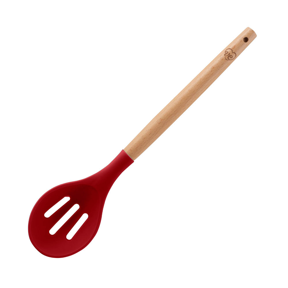 Set Ustensiles de Cuisine + récipient rouge