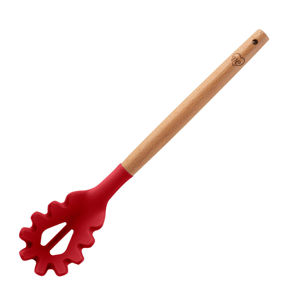 Set Ustensiles de Cuisine + récipient rouge