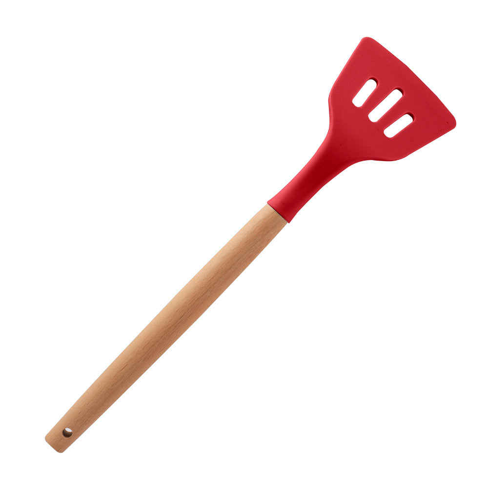 Set Ustensiles de Cuisine + récipient rouge