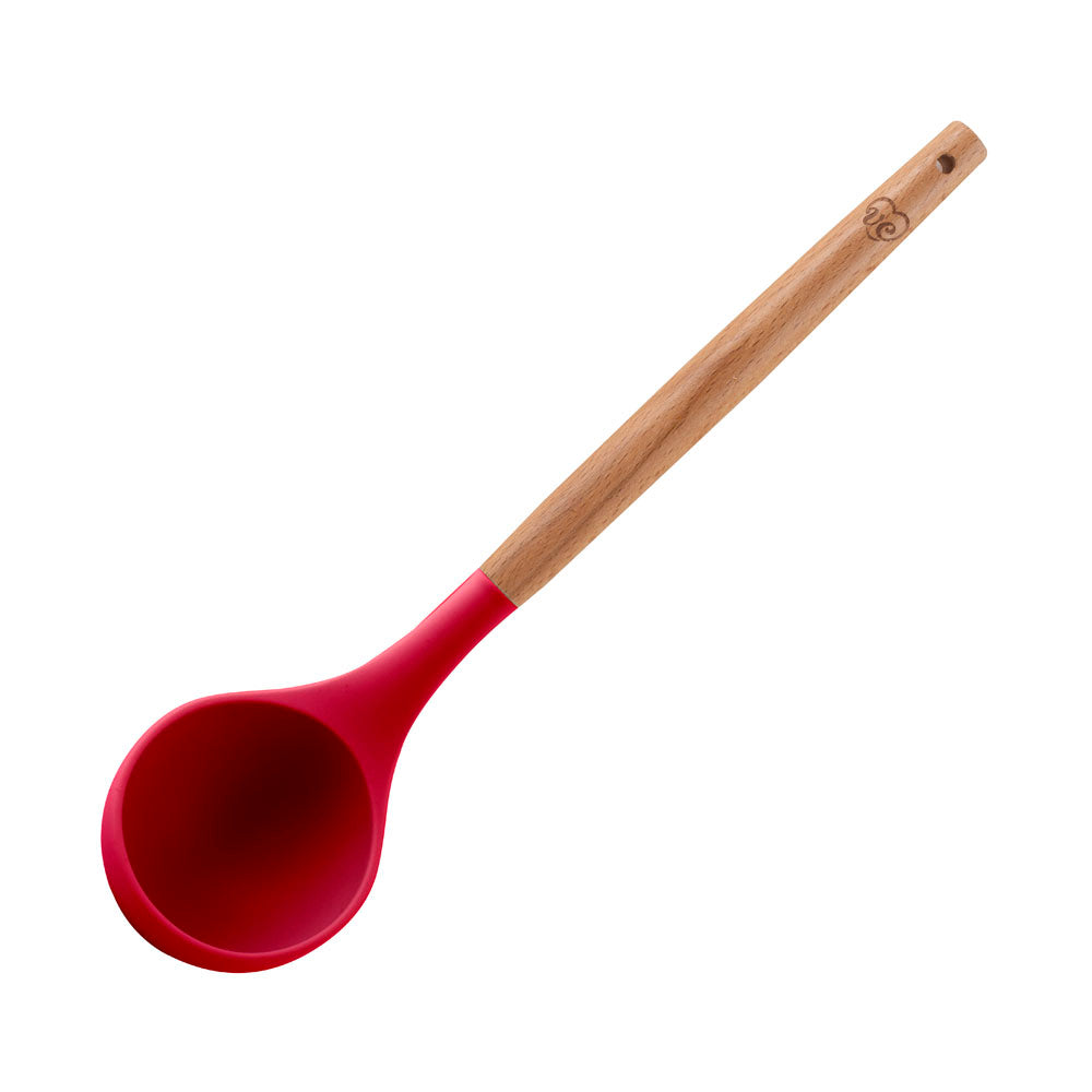 Set Ustensiles de Cuisine + récipient rouge