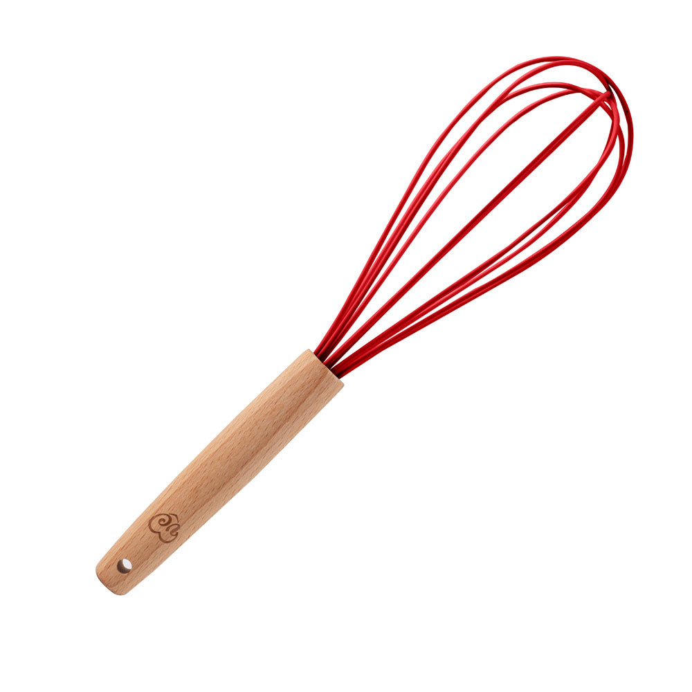 Set Ustensiles de Cuisine + récipient rouge