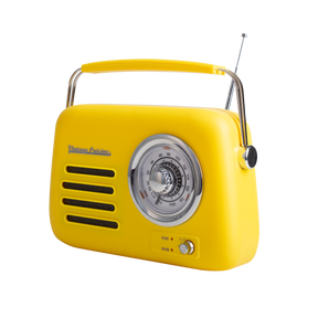 Radio rétro avec haut-parleur bluetooth Vintage Cuisine - couleurs de l'été - mat