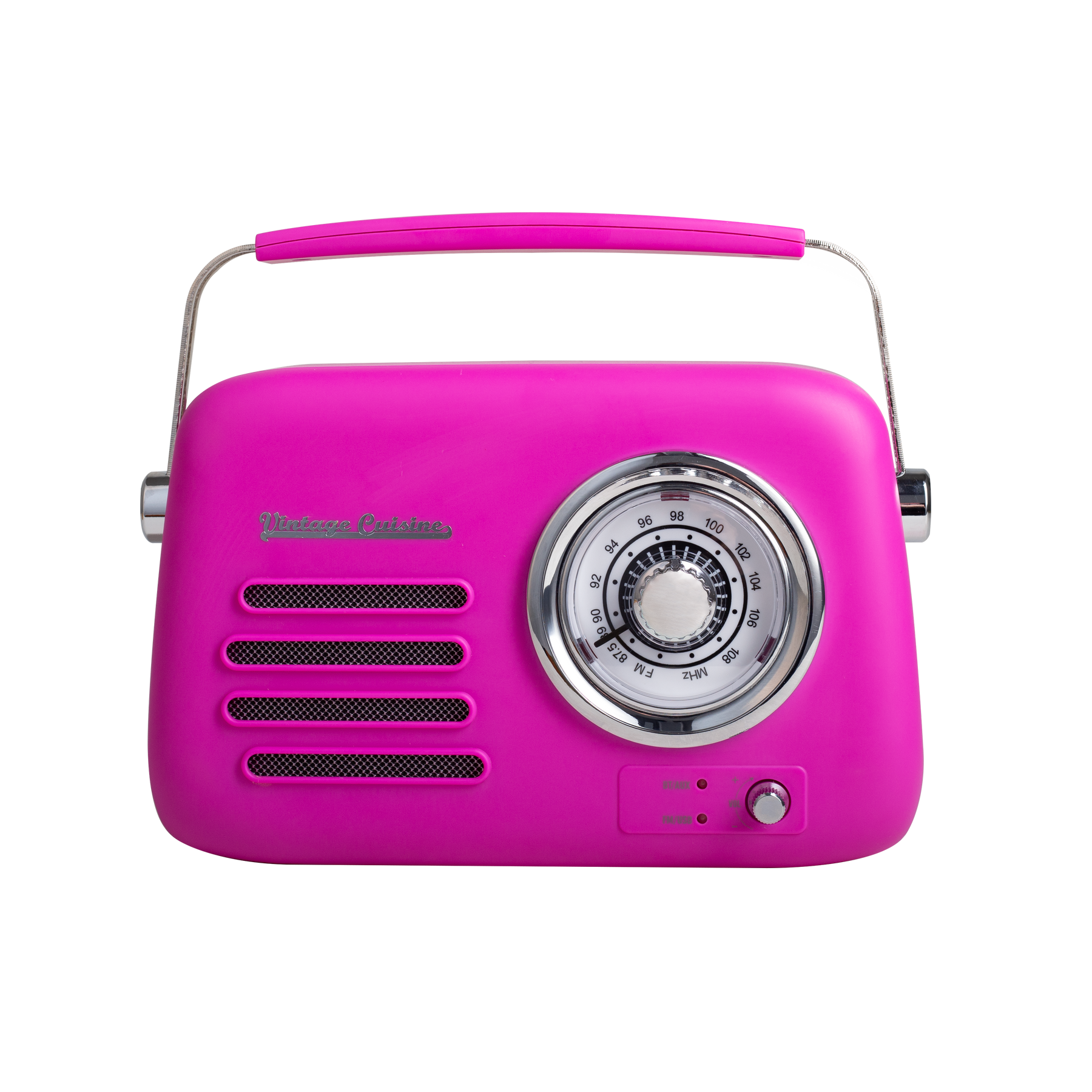 Radio rétro avec haut-parleur bluetooth Vintage Cuisine - couleurs de l'été - mat