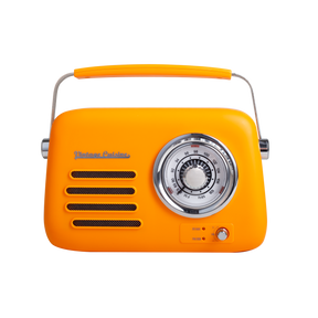 Radio rétro avec haut-parleur bluetooth Vintage Cuisine - couleurs de l'été - mat