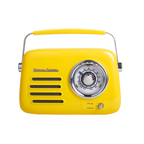 Radio rétro avec haut-parleur bluetooth Vintage Cuisine - couleurs de l'été - glossy