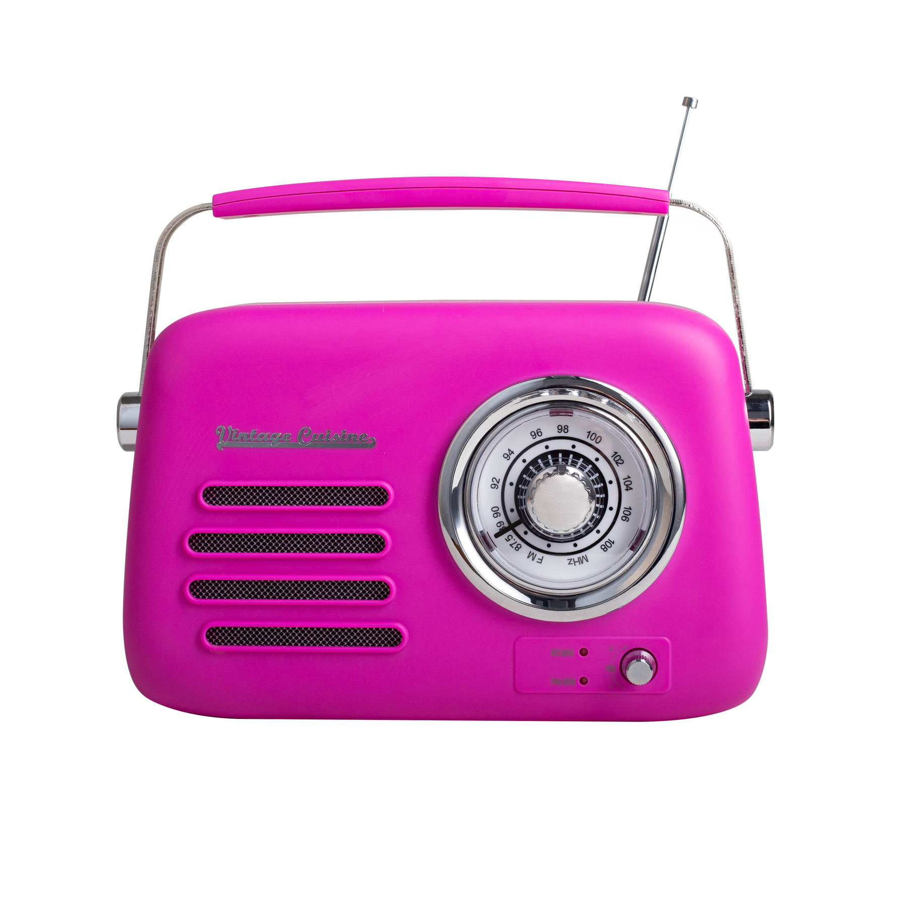 Radio rétro avec haut-parleur bluetooth Vintage Cuisine - couleurs de l'été - mat