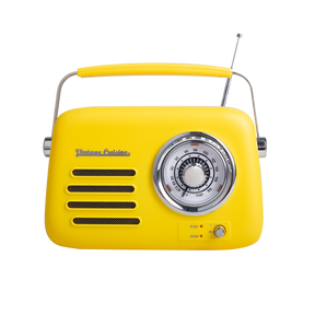 Radio rétro avec haut-parleur bluetooth Vintage Cuisine - couleurs de l'été - mat