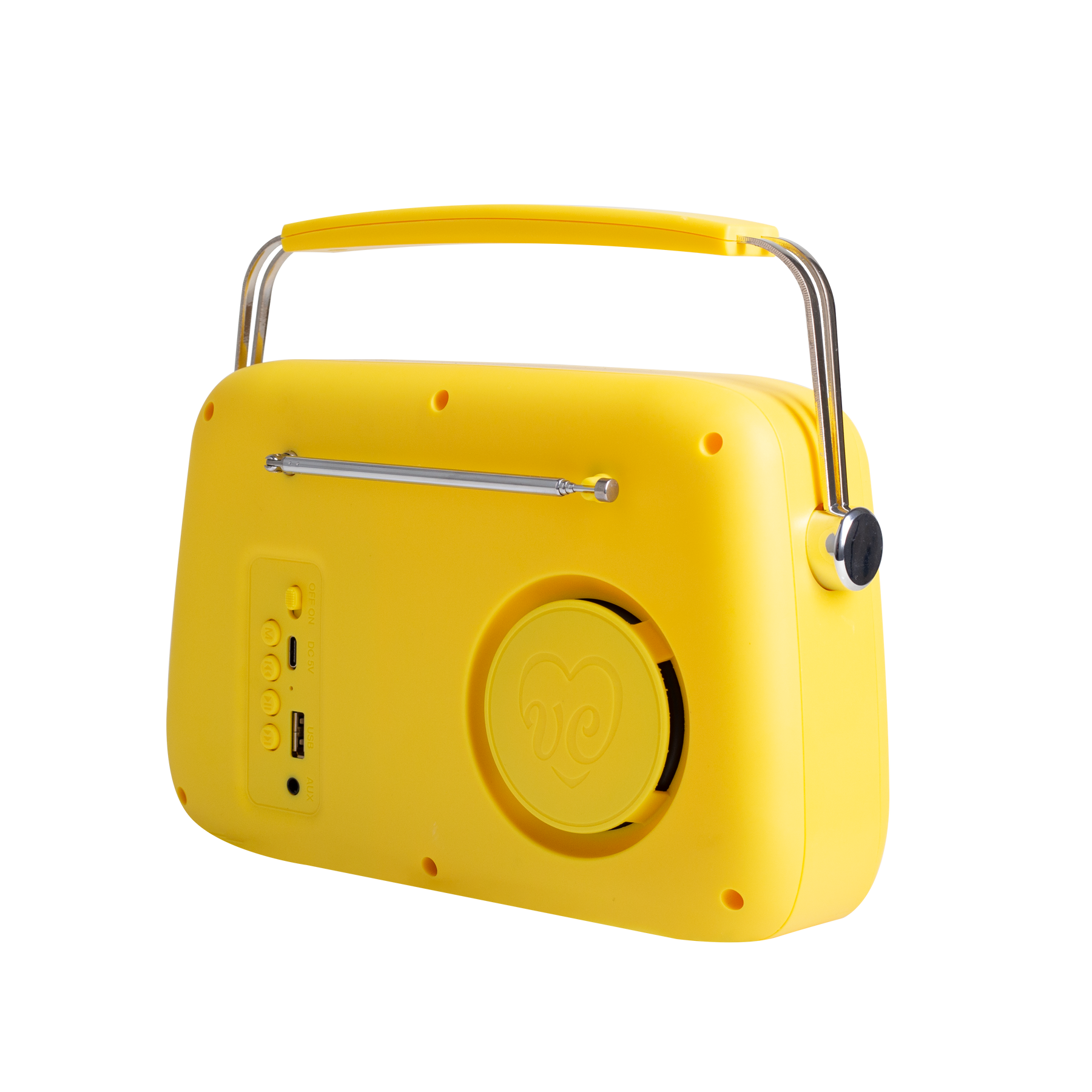 Radio rétro avec haut-parleur bluetooth Vintage Cuisine - couleurs de l'été - mat