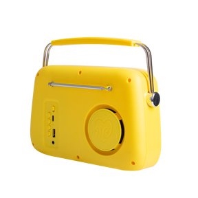 Retro radio with bluetooth speaker Vintage Kitchen - summer colors - matt